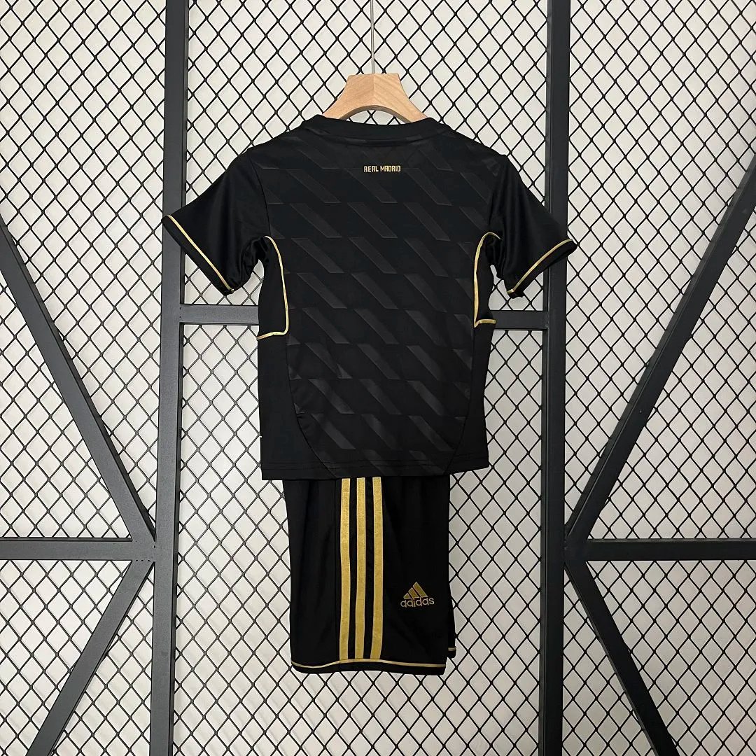 Real Madrid Retro Jersey Away Kids Kit Jersey+Shorts 2011/12