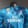 Real Madrid Authentic Retro Jersey Third Away Long Sleeve Soccer Shirt 2017/18