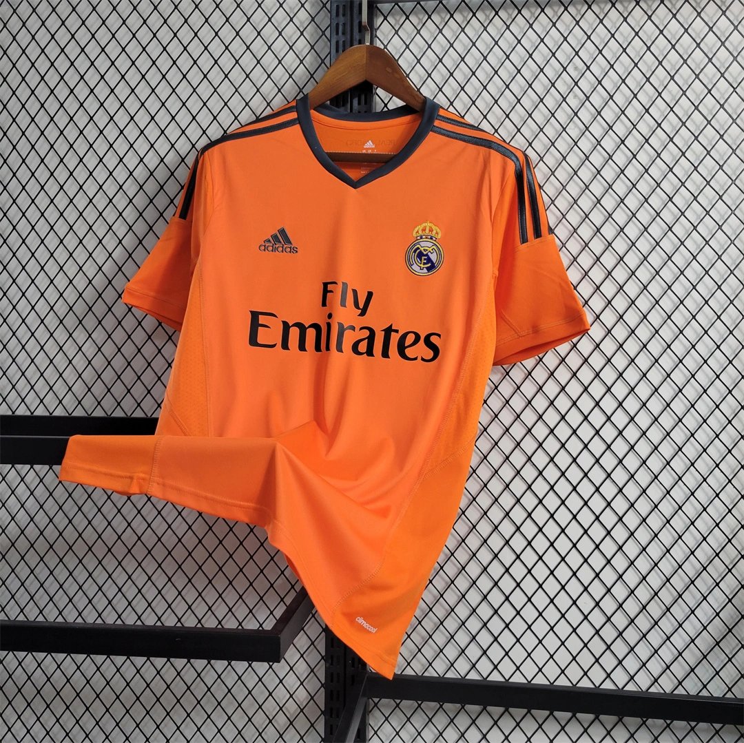 Real Madrid Retro Jersey Third Away Custom Soccer Shirt 2013/14