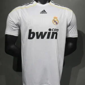 Real Madrid Authentic Retro Jersey Home Soccer Shirt 2009/10