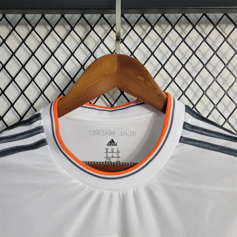 Real Madrid Retro Jersey Home Custom Soccer Shirt 2013/14