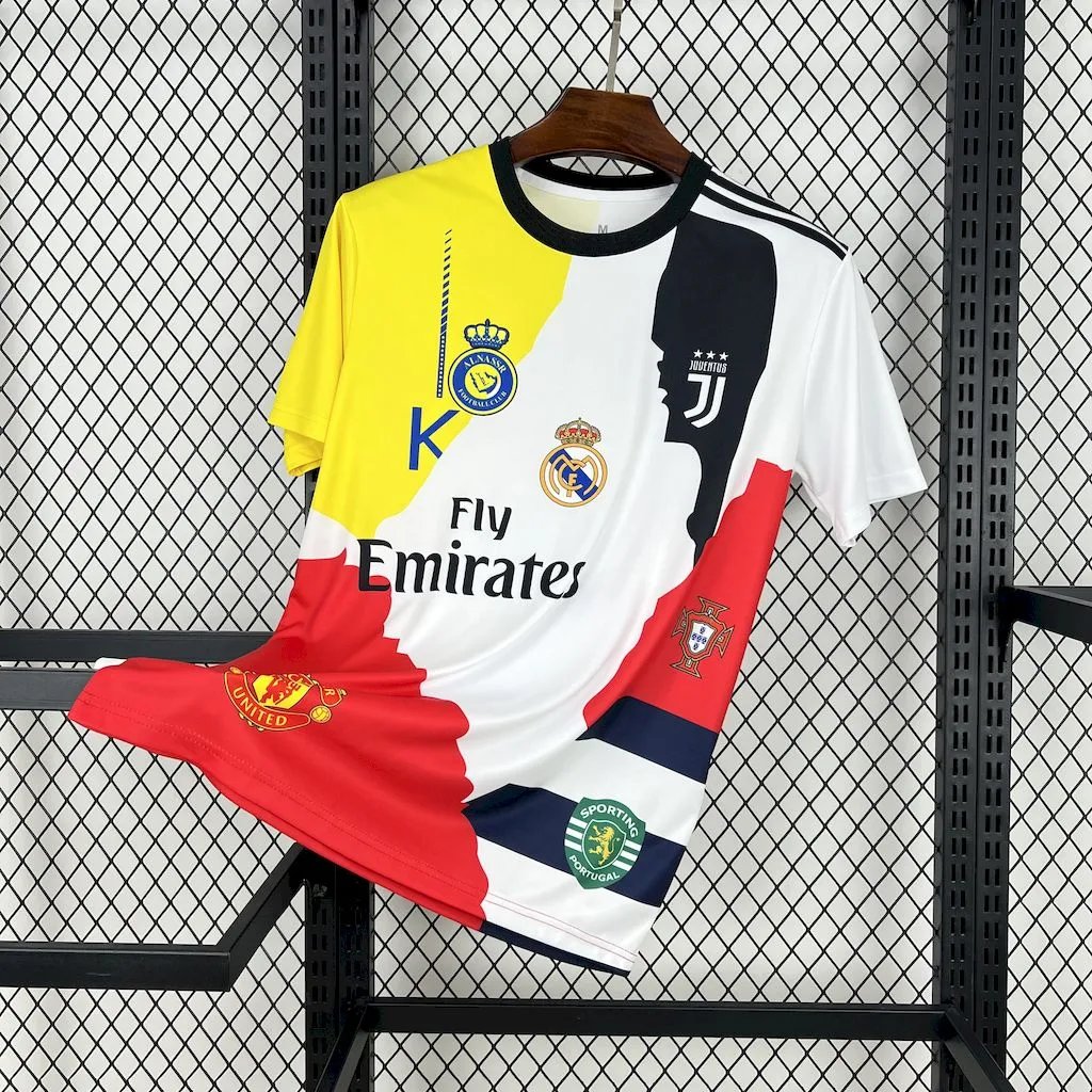 Cristiano Ronaldo Commemorative Edition Shirt 2025/26 - All Club Mix