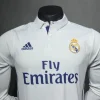 Real Madrid Authentic Retro Jersey Home Long Sleeve Soccer Shirt 2016/17