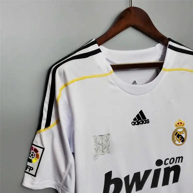 Real Madrid Retro Jersey Home Custom Soccer Shirt 2009/10