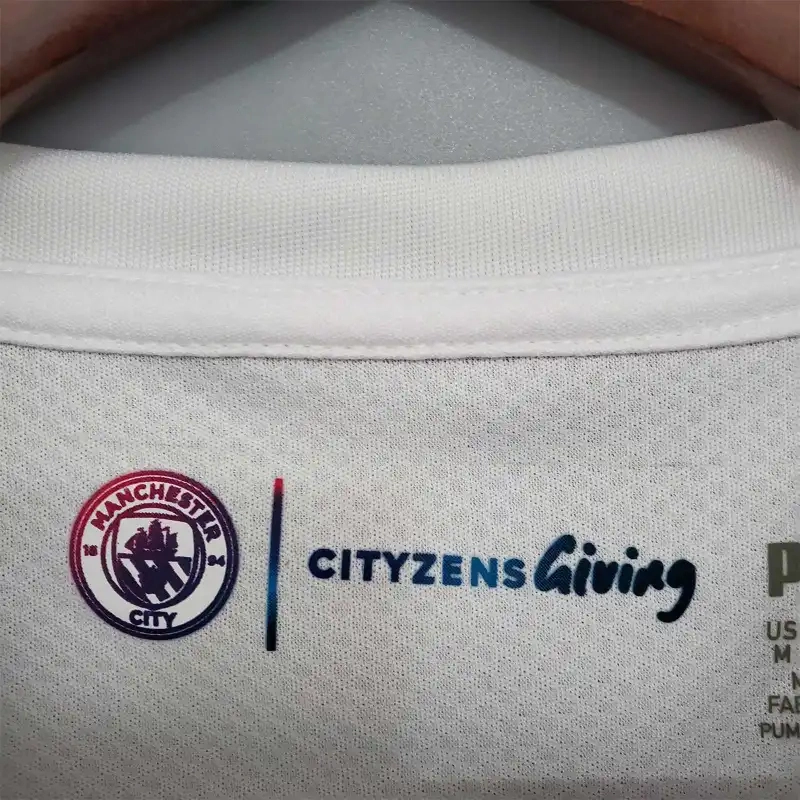 Manchester City Retro Away Football Jersey Shirt 2021/22