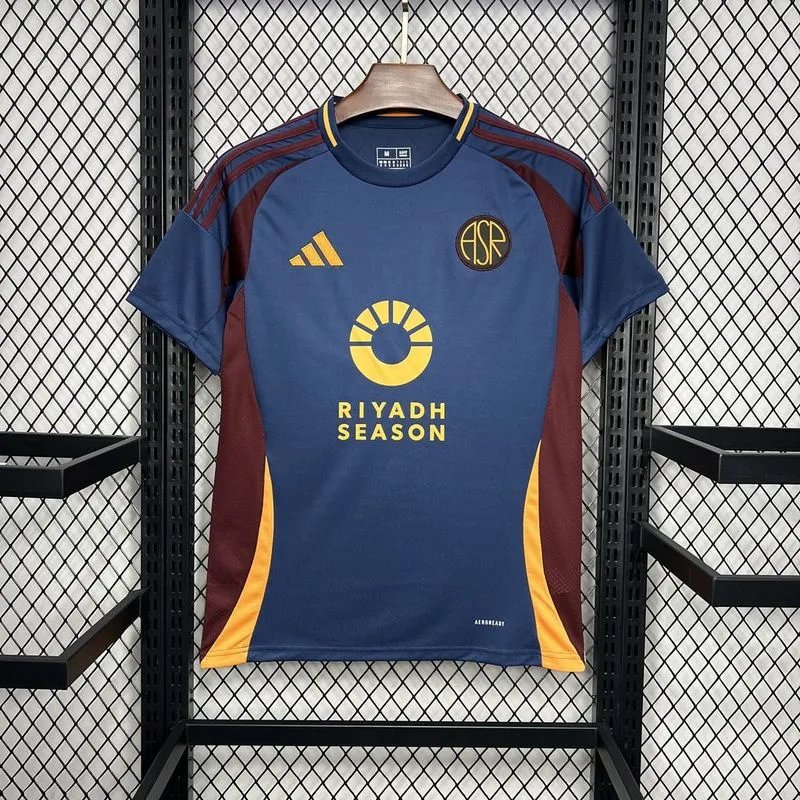 Roma Soccer Jersey Third Away Custom Shirt 2024/25