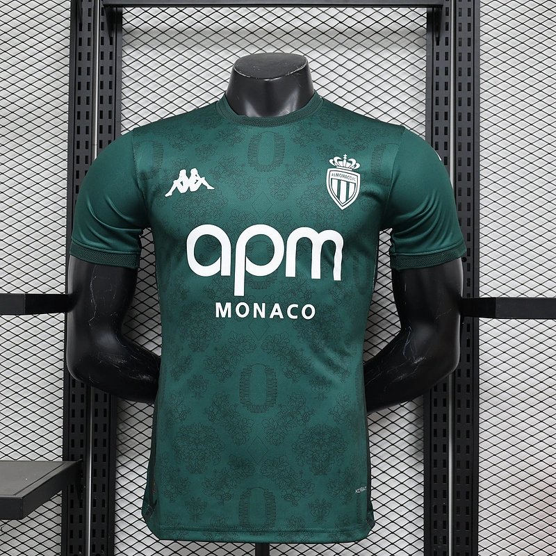 AS Monaco Authentic Soccer Jersey Away Shirt 2024/25