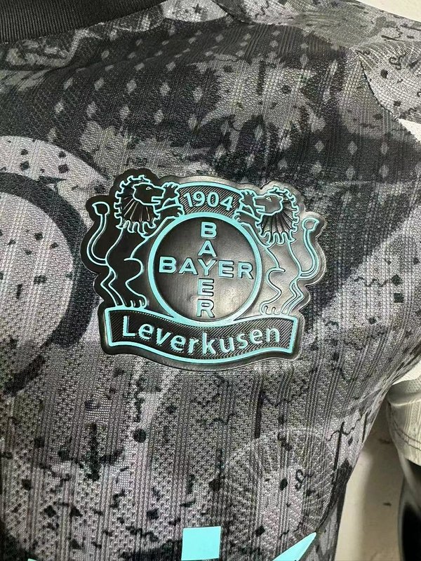 Bayer 04 Leverkusen Authentic Soccer Jersey Third Away Shirt 2024/25