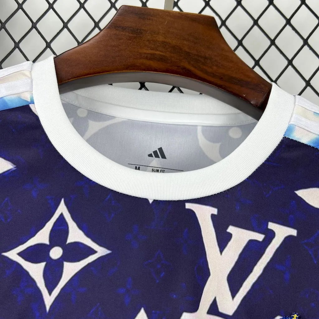 Real Madrid Soccer Jersey LV Joint Special Edition Custom Shirt 2025/26
