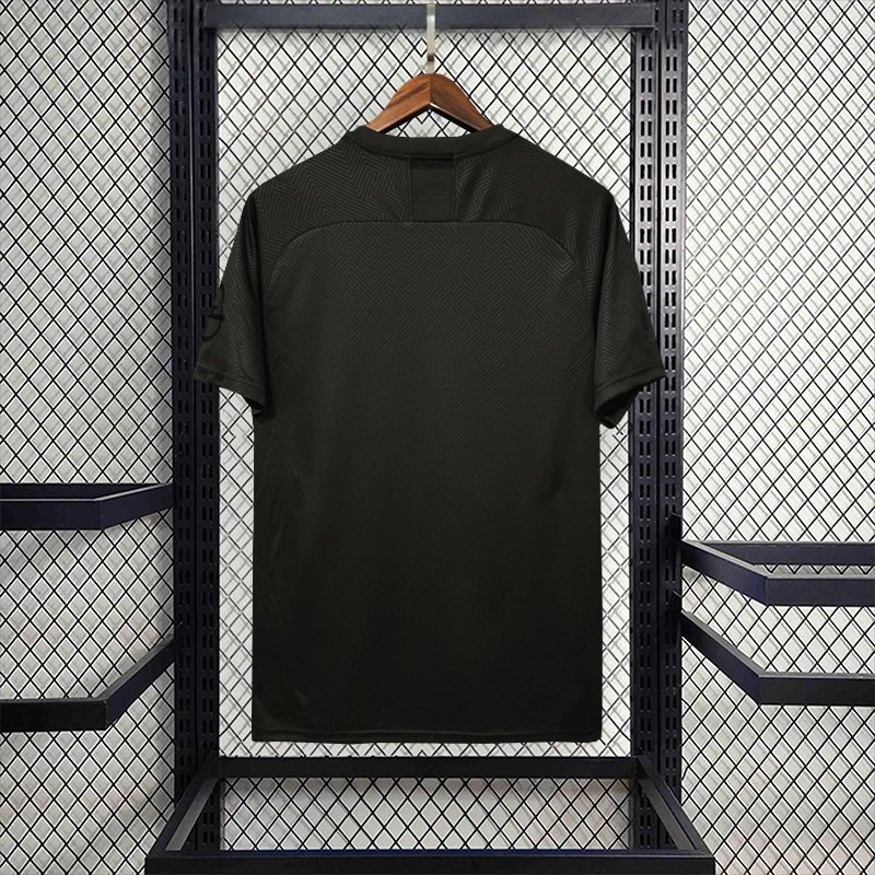 Borussia Dortmund Retro Jersey Black Soccer Shirt 2019/20