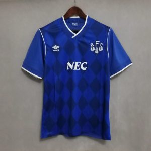 Everton Retro Football Jersey Home Custom Shirt 1886/87