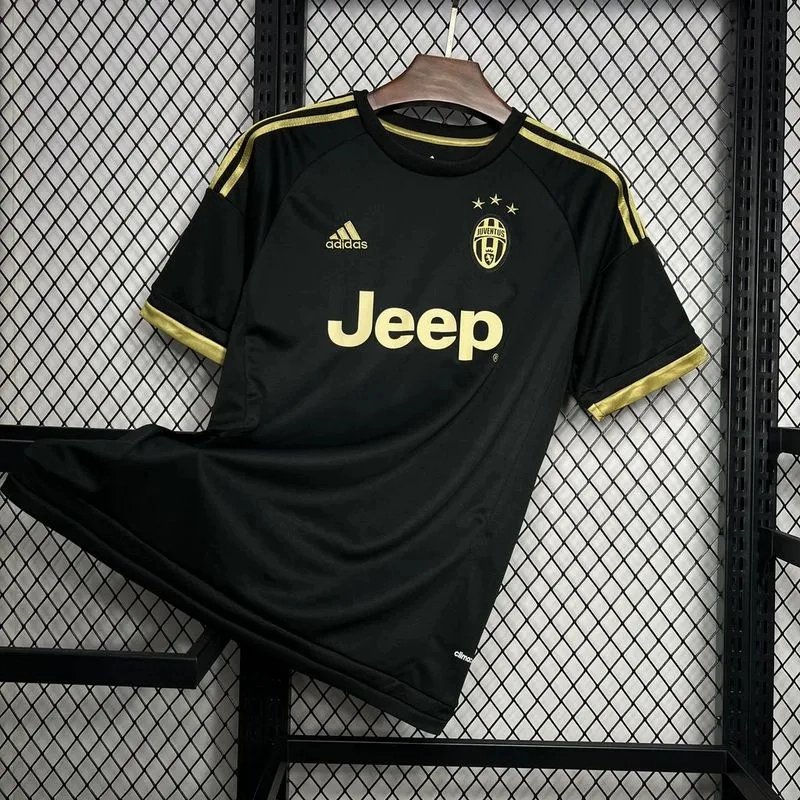 Juventus Retro Soccer Jersey Third Away Custom Shirt 2015-16