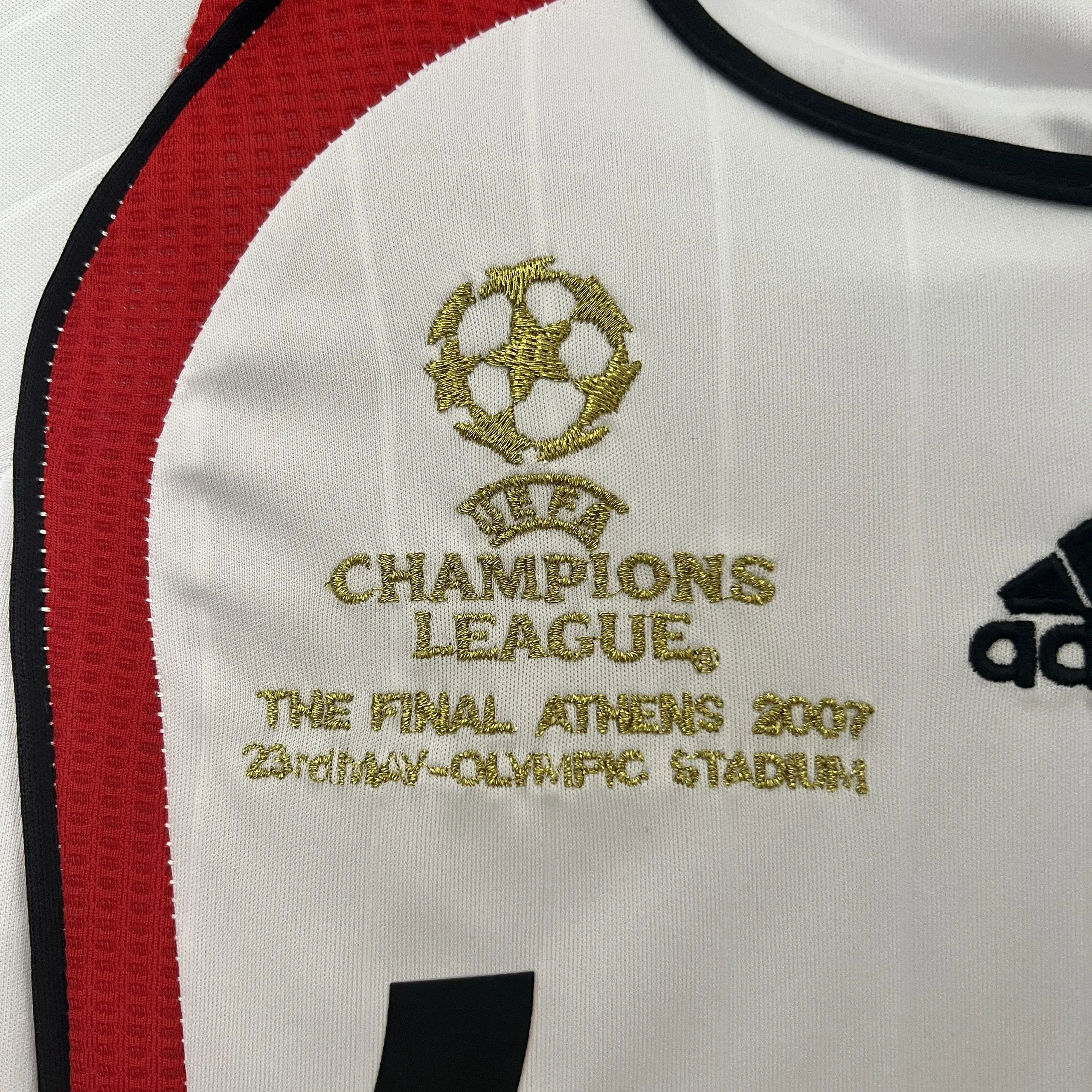 AC Milan Retro Soccer Jersey Away Kids Kit Jersey+Shorts 2006/07 - UCL Final