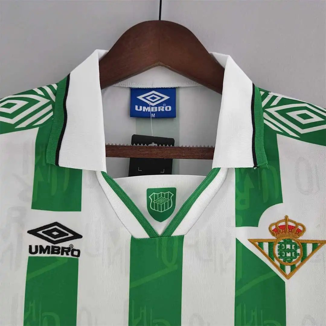Real Betis Retro Jersey Home Soccer Shirt 1994/95