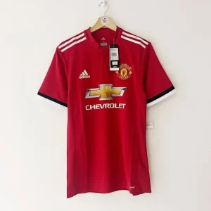 Manchester United Retro Home Football Jersey Shirt 2017/18