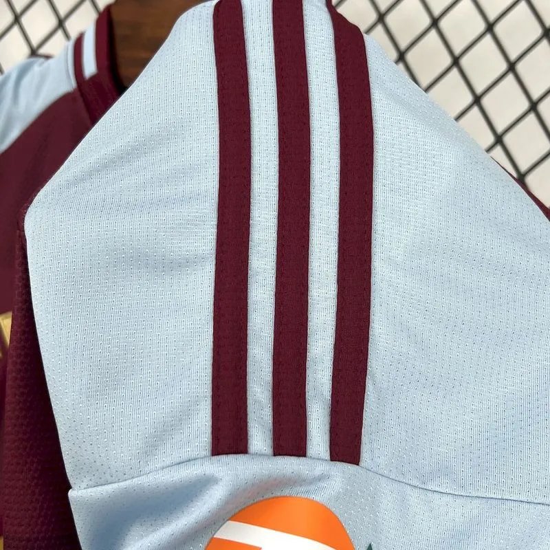 Aston Villa Football Jersey Home Custom Shirt 2025/26