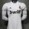 Real Madrid Authentic Retro Jersey Home Long Sleeve Soccer Shirt 2010/11