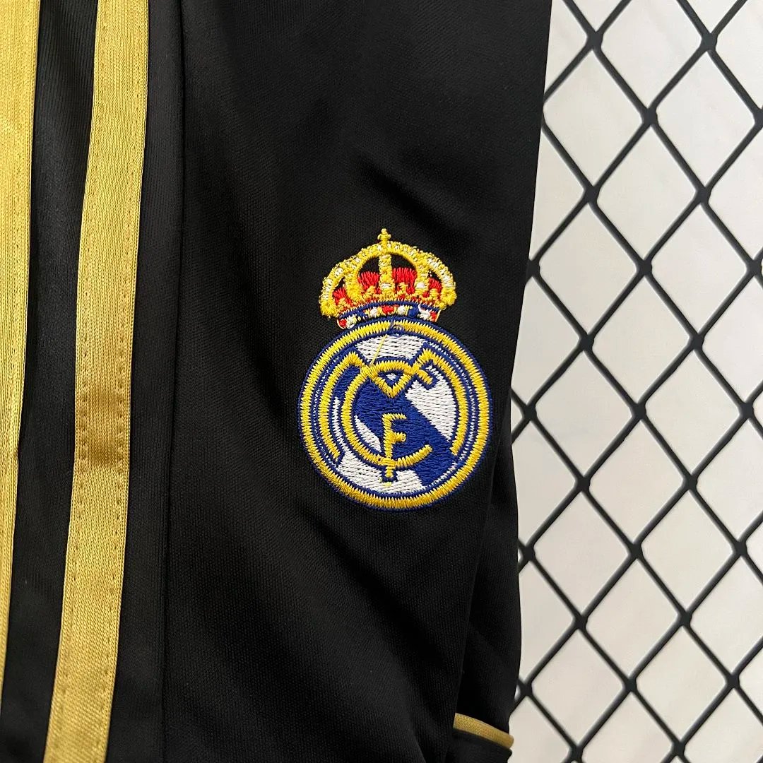 Real Madrid Retro Jersey Away Kids Kit Jersey+Shorts 2011/12
