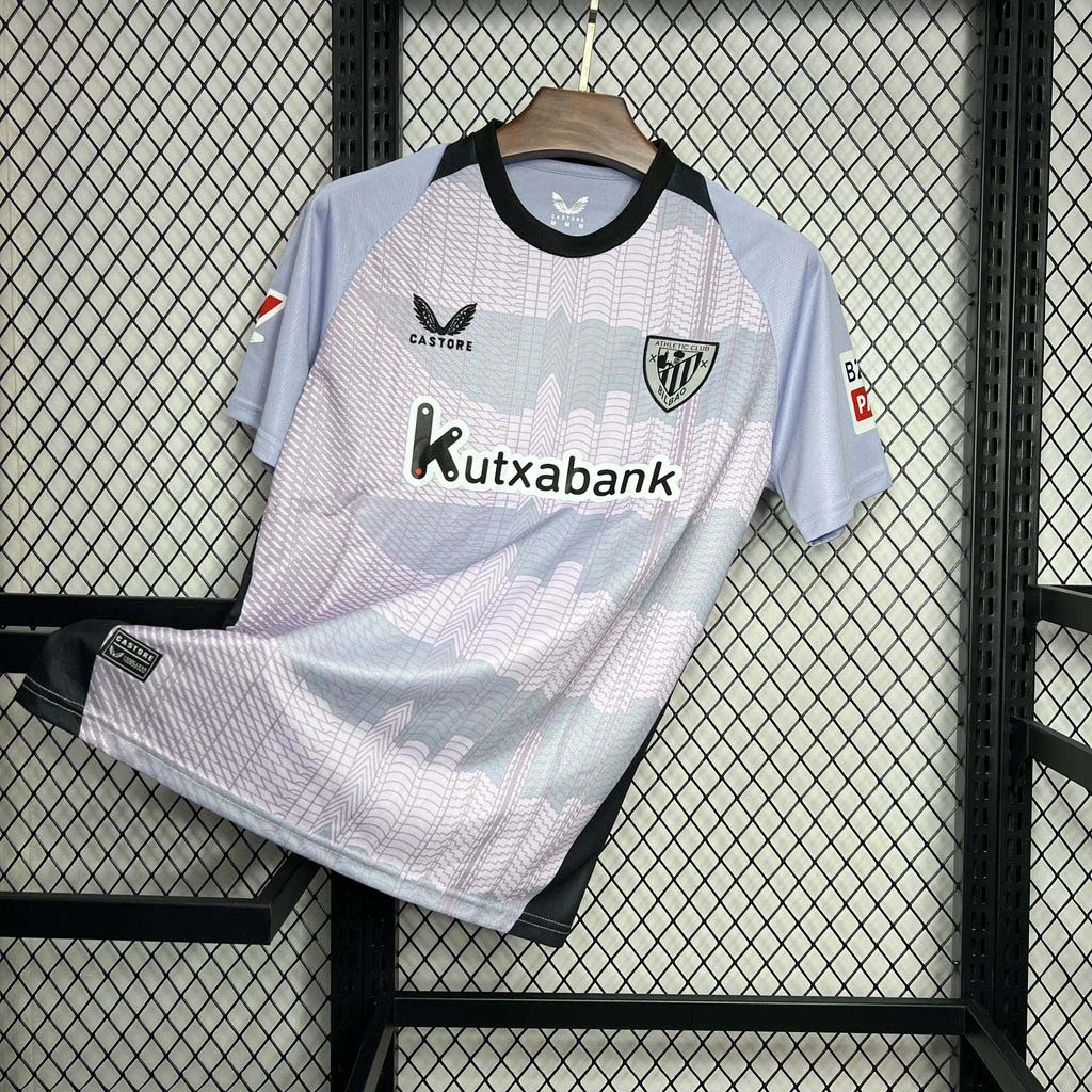 Athletic Club de Bilbao Soccer Jersey Third Away Custom Shirt 2024/25