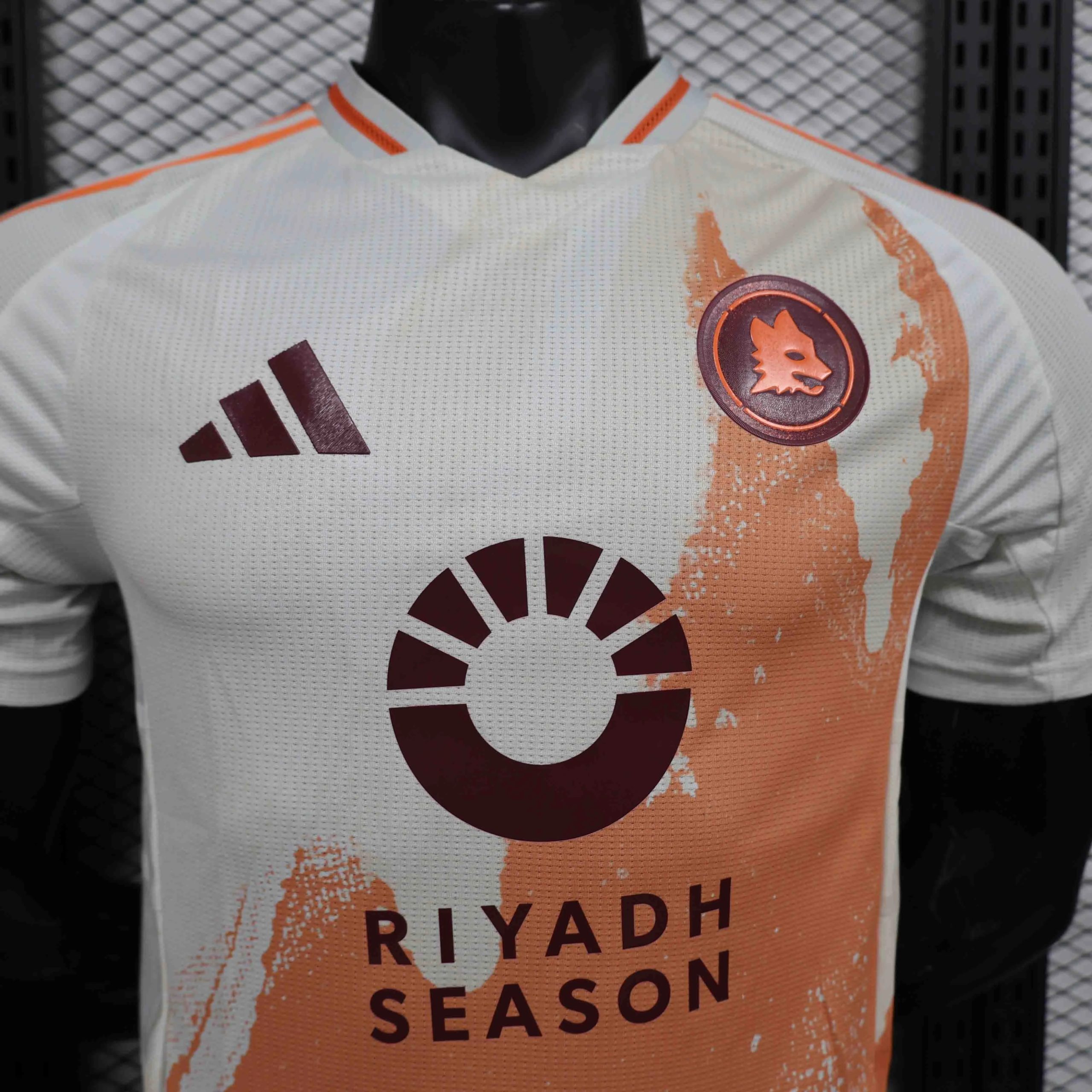 Roma Authentic Soccer Jersey Away Shirt 2024/25