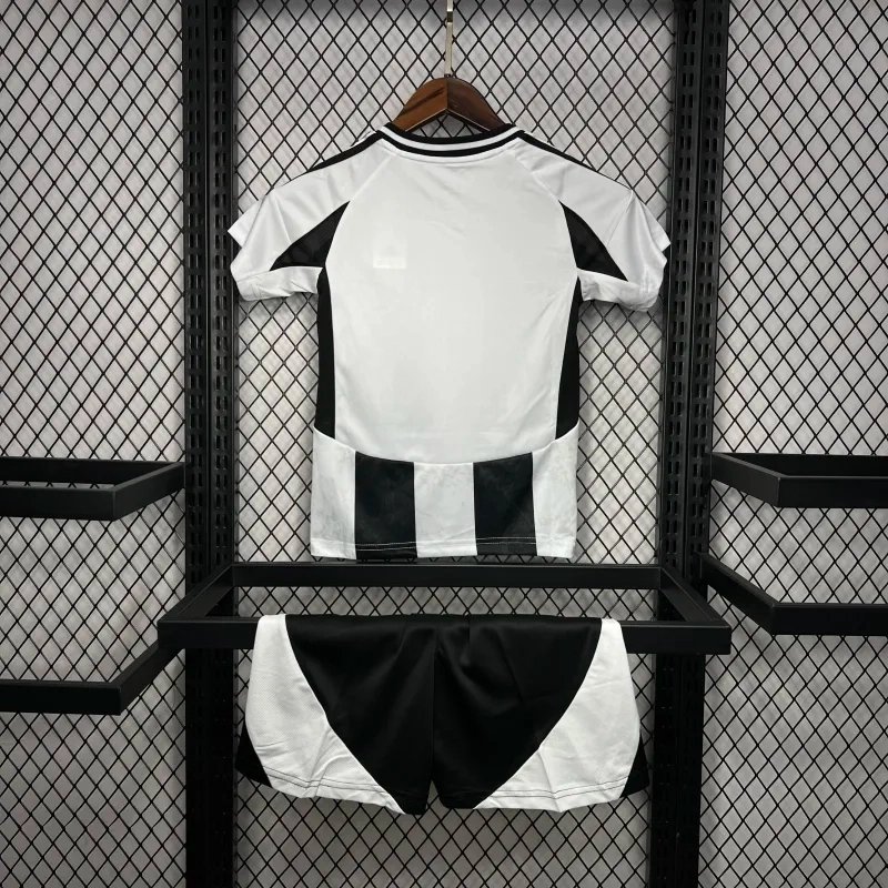Juventus Soccer Jersey Home Kids Kit Jersey+Shorts 2024/25