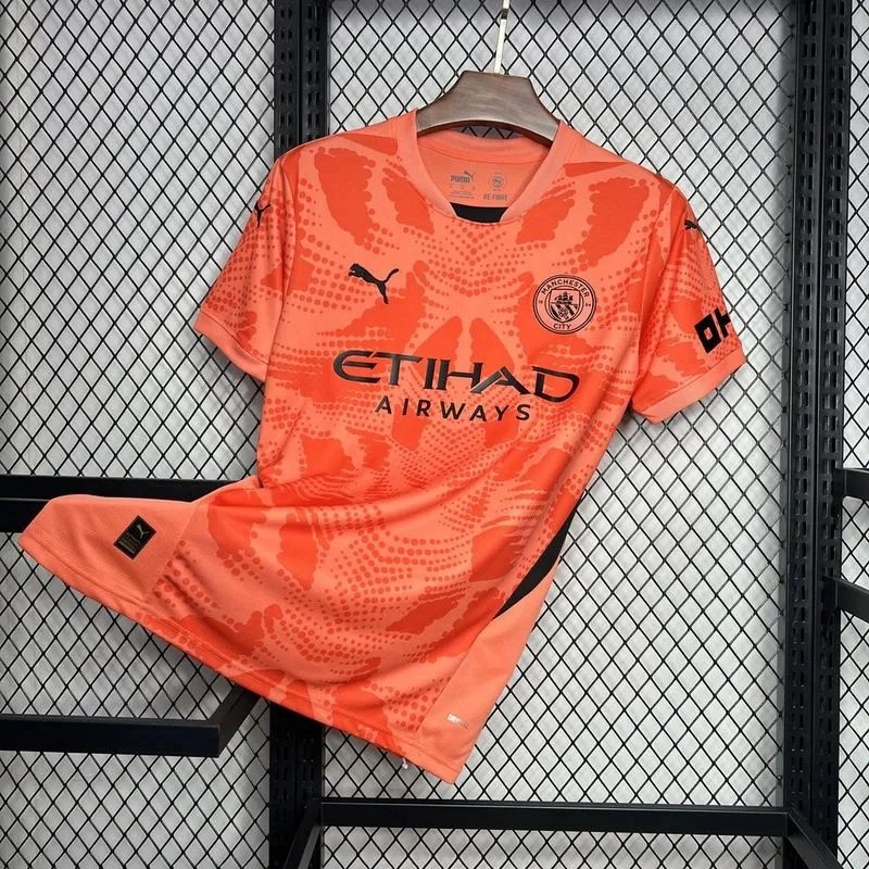 Manchester City Goalkeeper Football Jersey Shirt 2024/25