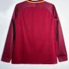 Roma Retro Soccer Jersey Home Long Sleeve Custom Shirt 2017/18