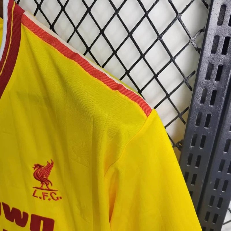Liverpool Retro Football Jersey Away Custom Shirt 1981-84