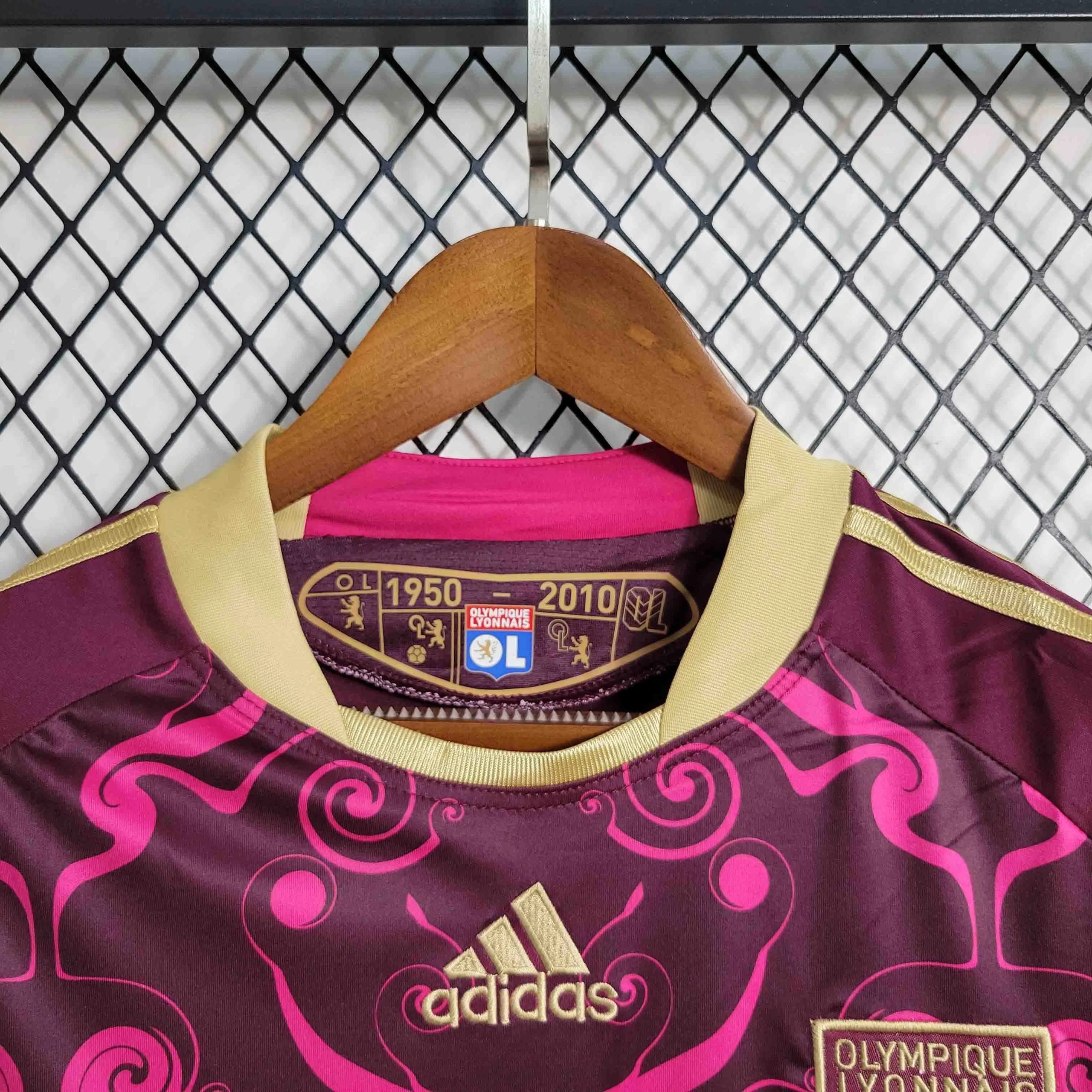 Olympique Lyonnais Retro Football Jersey Away Custom Shirt 2010-11