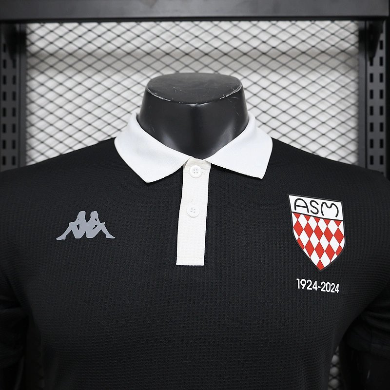 AS Monaco Authentic Soccer Jersey Centenary Kit 2024/25
