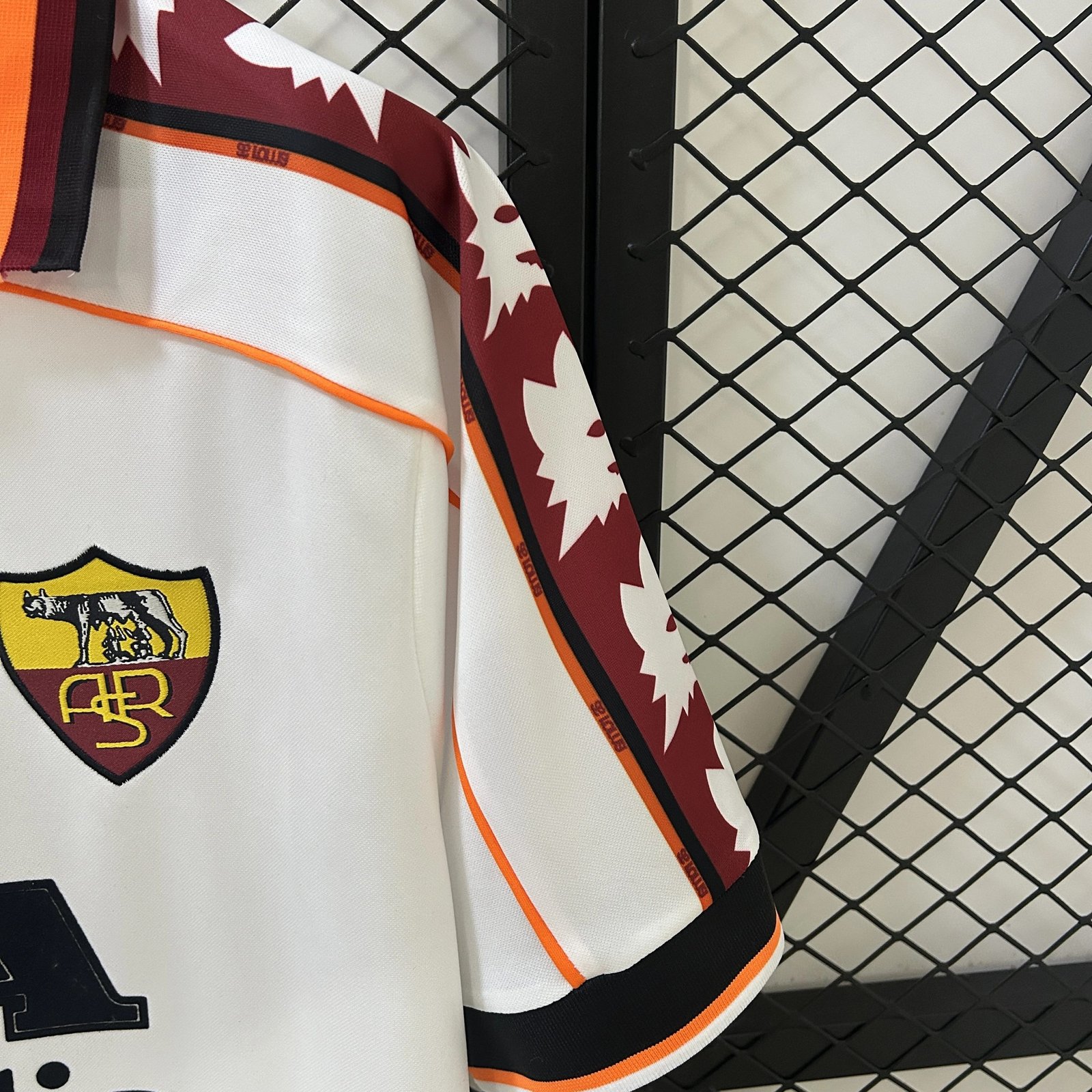 Roma Retro Soccer Jersey Away Custom Shirt 1998/99