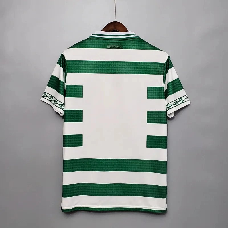 e0077b690d64ec72f84de48bb61c06190d1d7647 Celtic Retro Soccer Jersey Home Custom Shirt 1998/99