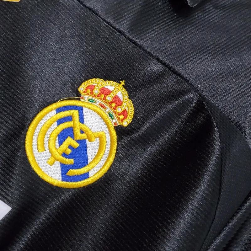 Real Madrid Retro Jersey Away Custom Soccer Shirt 1999-01
