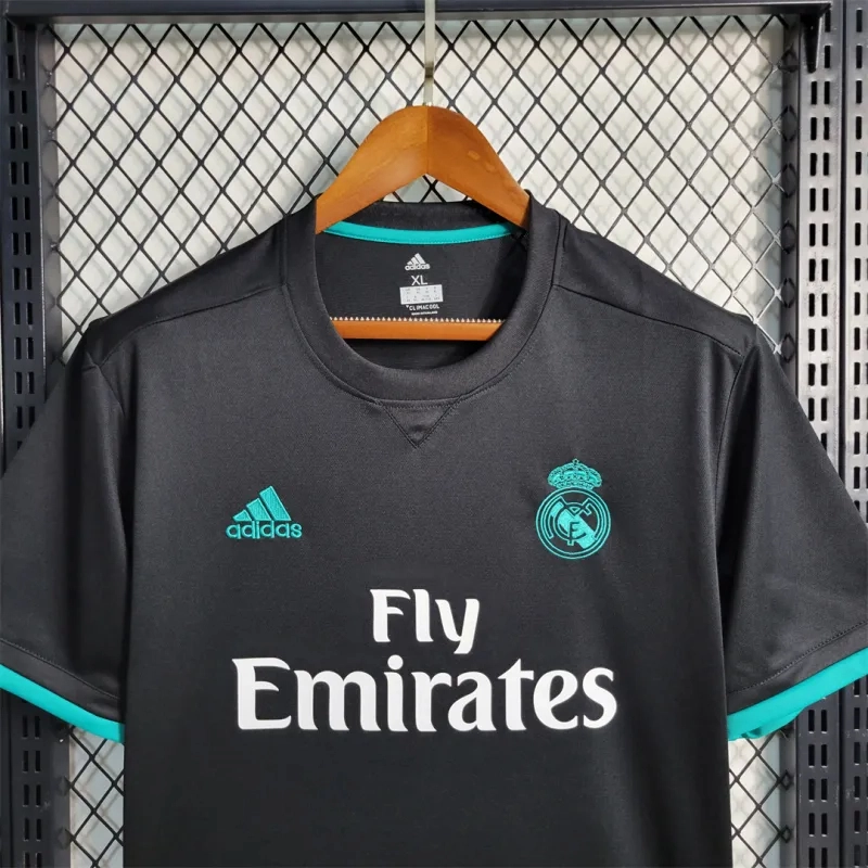 Real Madrid Retro Jersey Away Soccer Shirt 2017/18