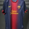 Authentic Barcelona Retro Jersey Home Soccer Shirt 2012-13