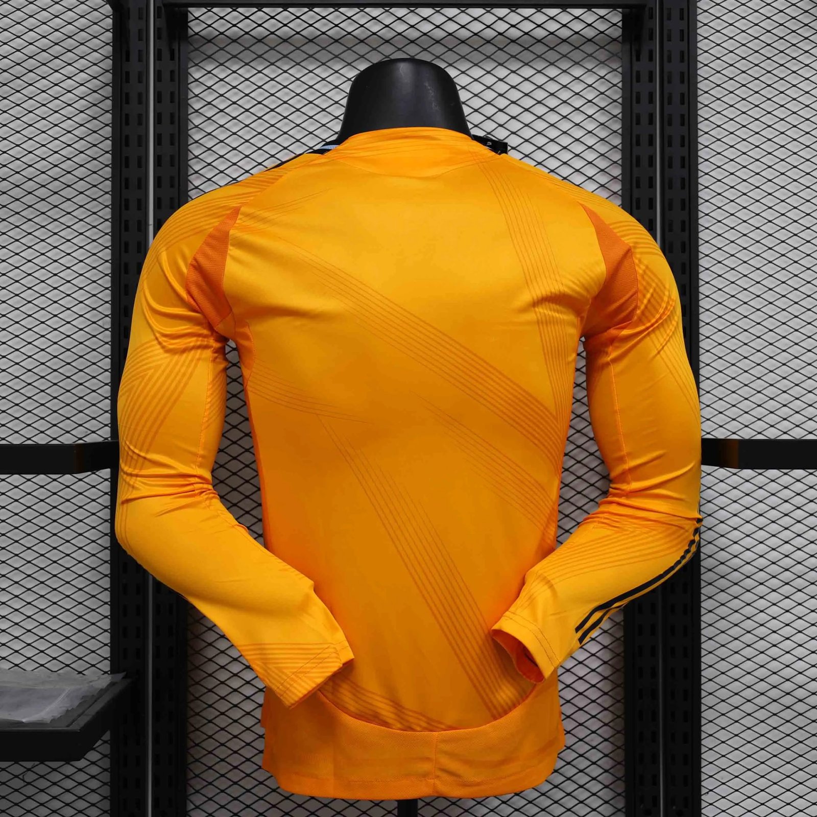 Real Madrid Authentic Soccer Jersey Away Shirt Long Sleeve 2024/25