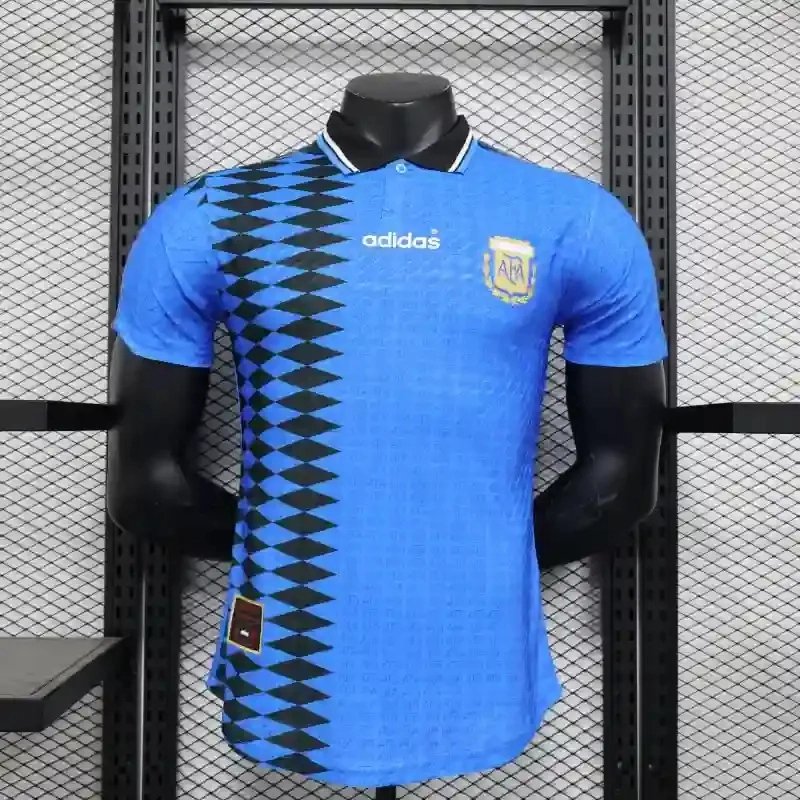 Argentina Retro Authentic Jersey Away Football Jersey World Cup 1994
