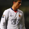 Manchester United Retro Authentic Away Long Sleeve Football Jersey Shirt 2008/09