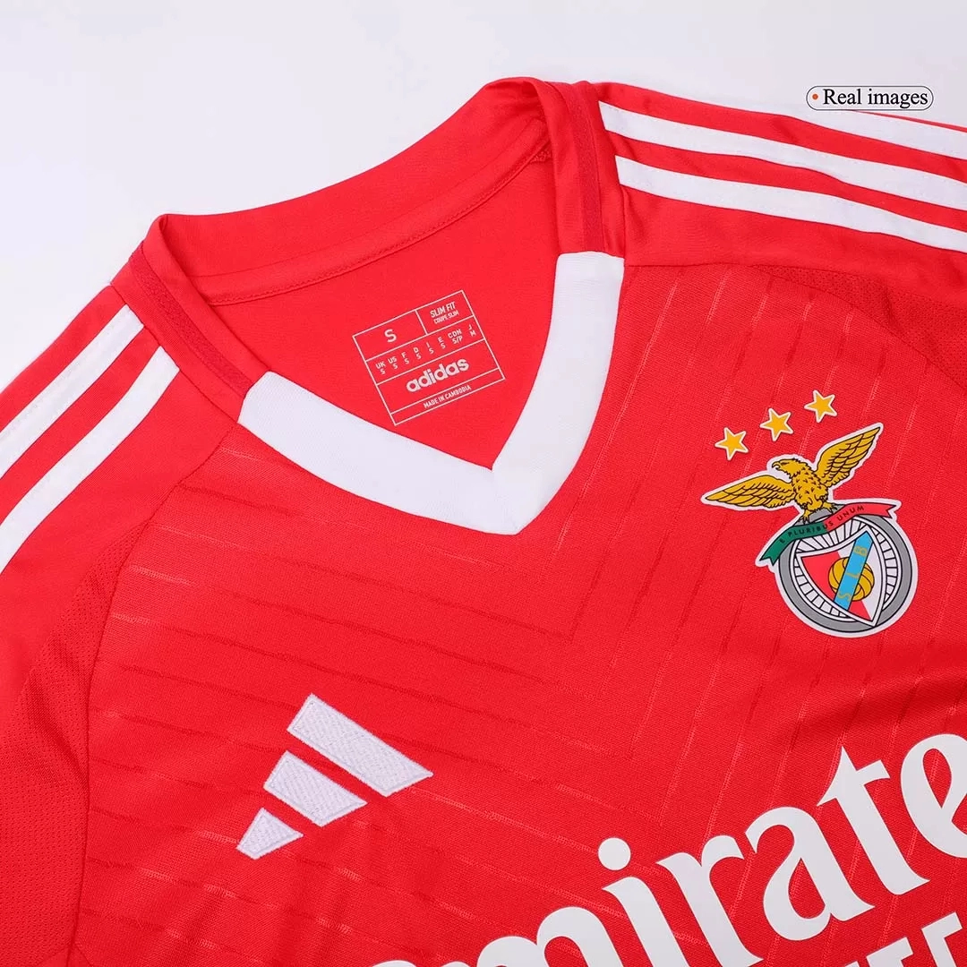 Benfica Soccer Jersey Home Custom Shirt 2024/25