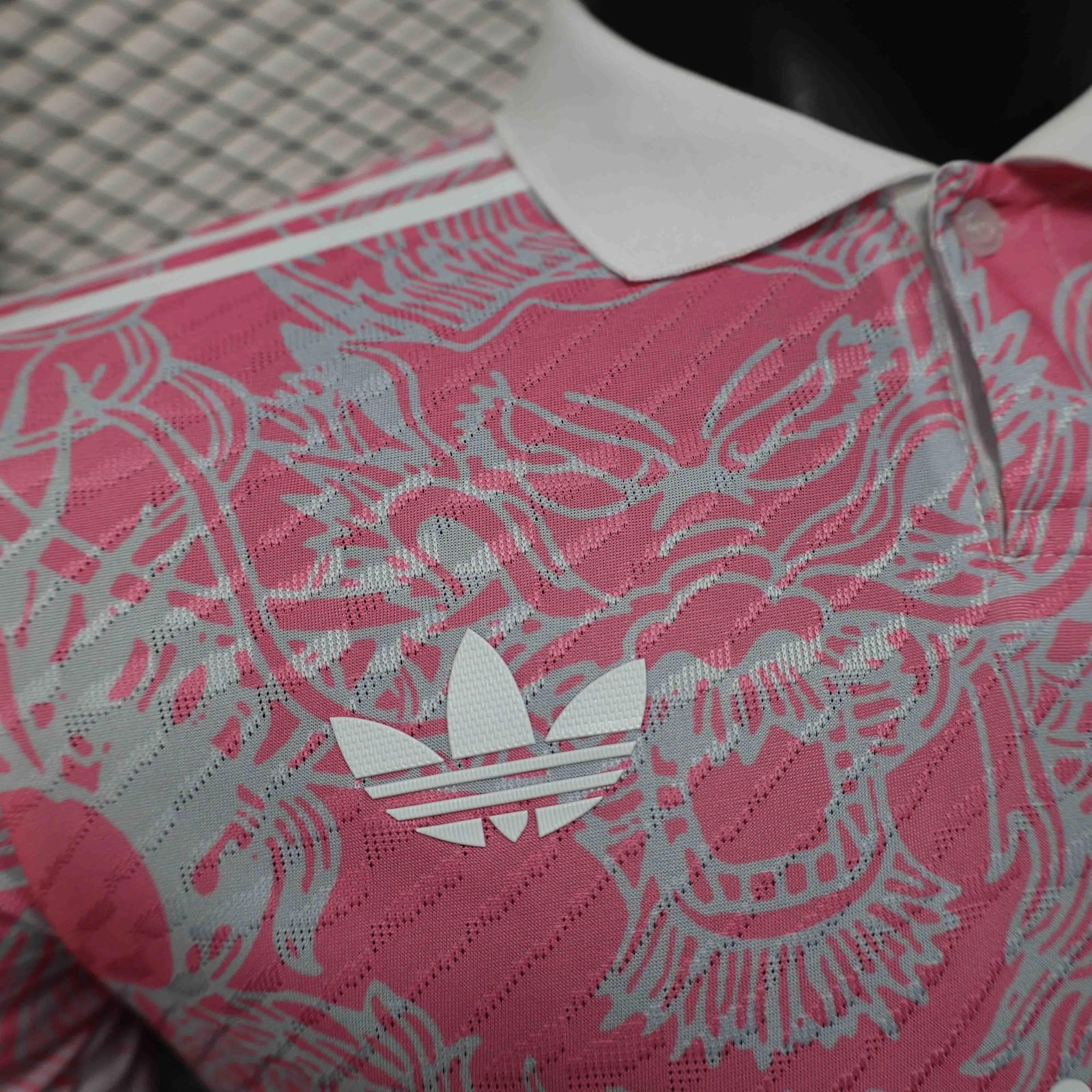 Real Madrid Authentic Soccer Jersey Dragon Pink Special Edition Shirt 2025/26