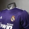 Real Madrid Authentic Retro Jersey Third Away Long Sleeve Soccer Shirt 2010/11