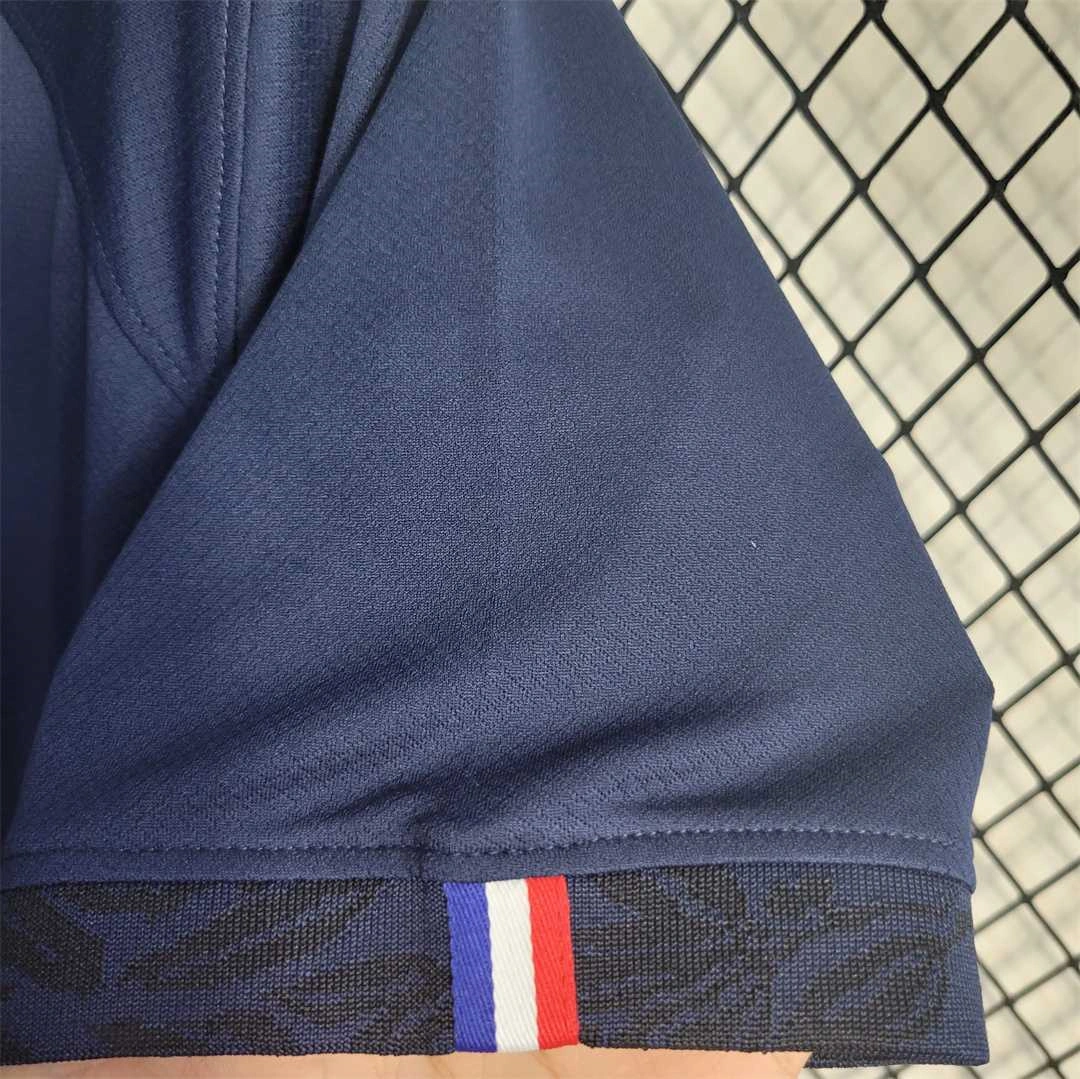 France Retro Soccer Jersey Home Custom Shirt World Cup 2022