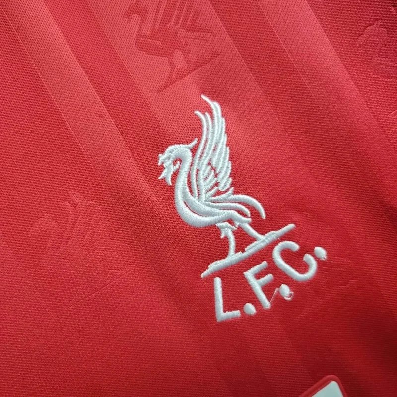 Liverpool Retro Football Jersey Home Custom Shirt 1985-86