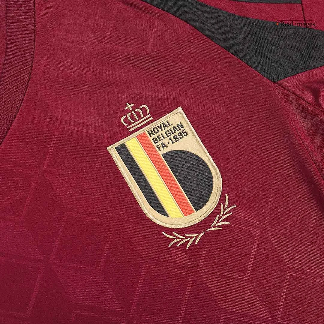 Belgium Soccer Jersey Home Custom Shirt EURO 2024