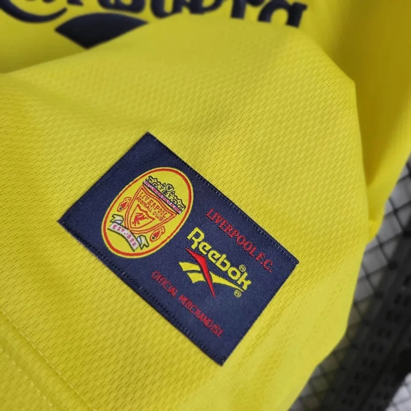 Liverpool Retro Football Jersey Away Custom Shirt 1997-99