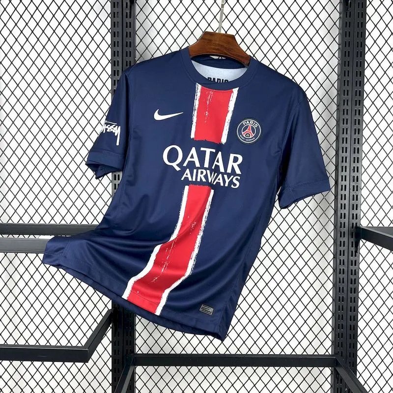 PSG Soccer Jersey Home x Stussy Custom Shirt 2024/25