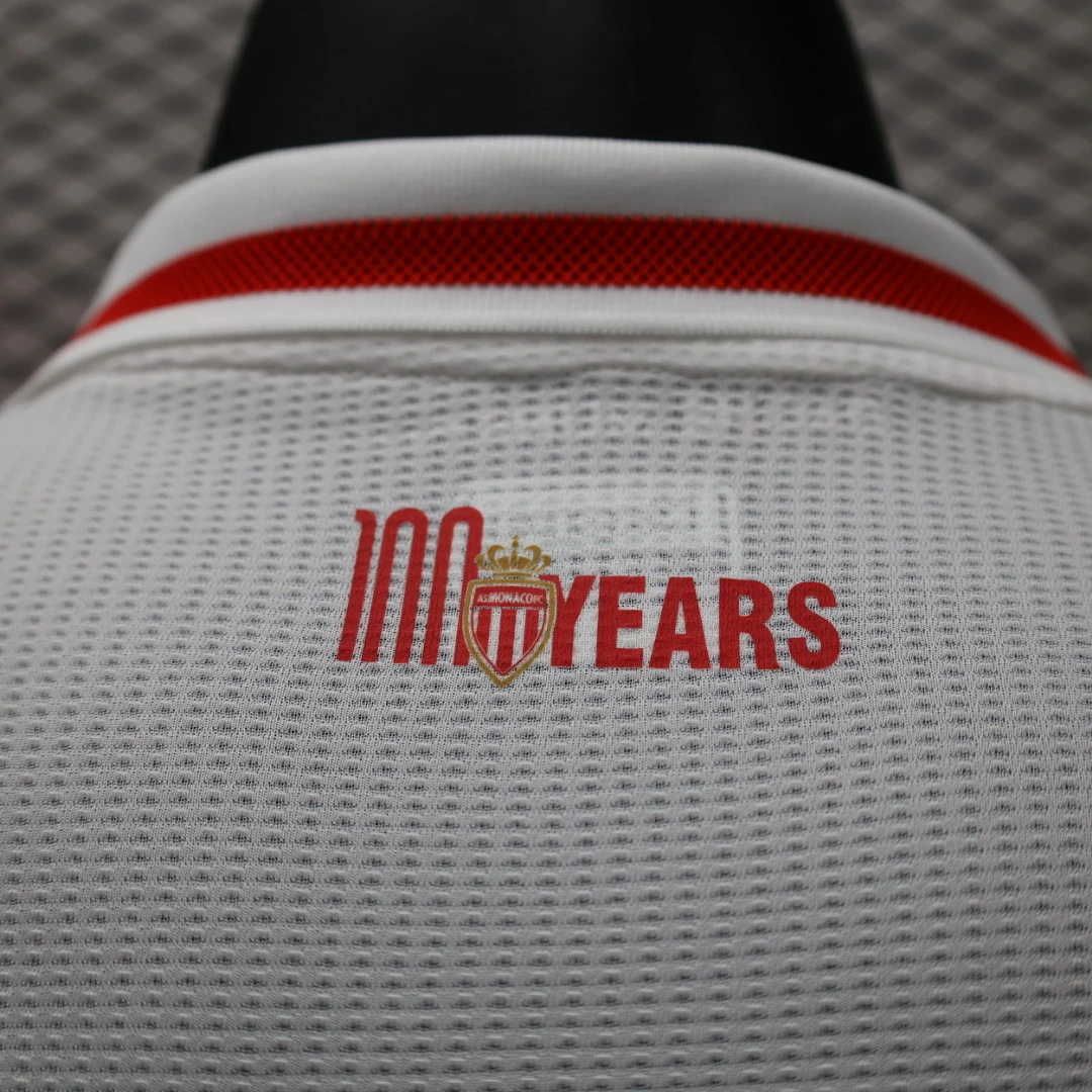 AS Monaco Authentic Soccer Jersey Home Shirt 2024/25