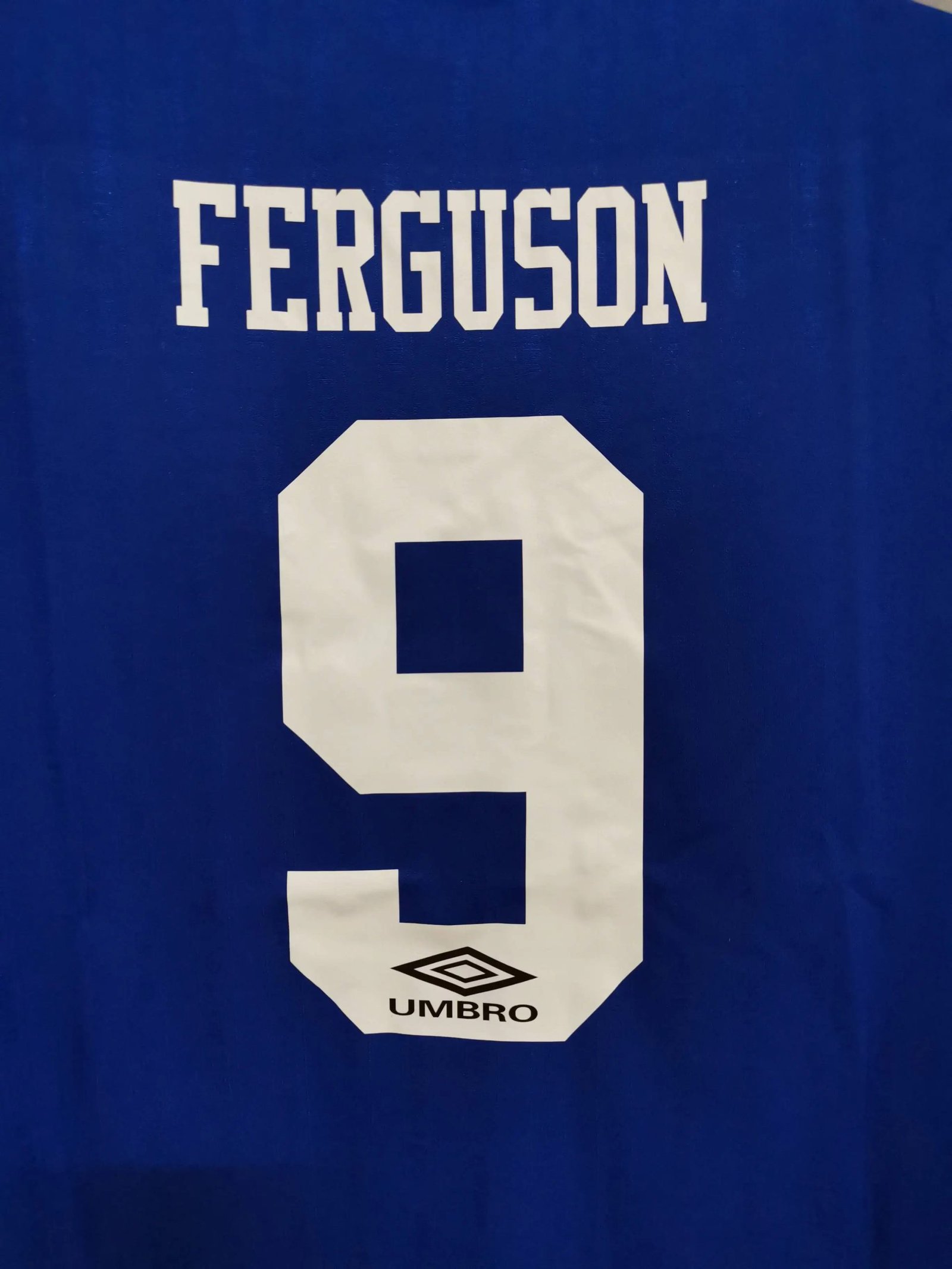 Everton Retro Football Jersey Home Custom Shirt 1994/95