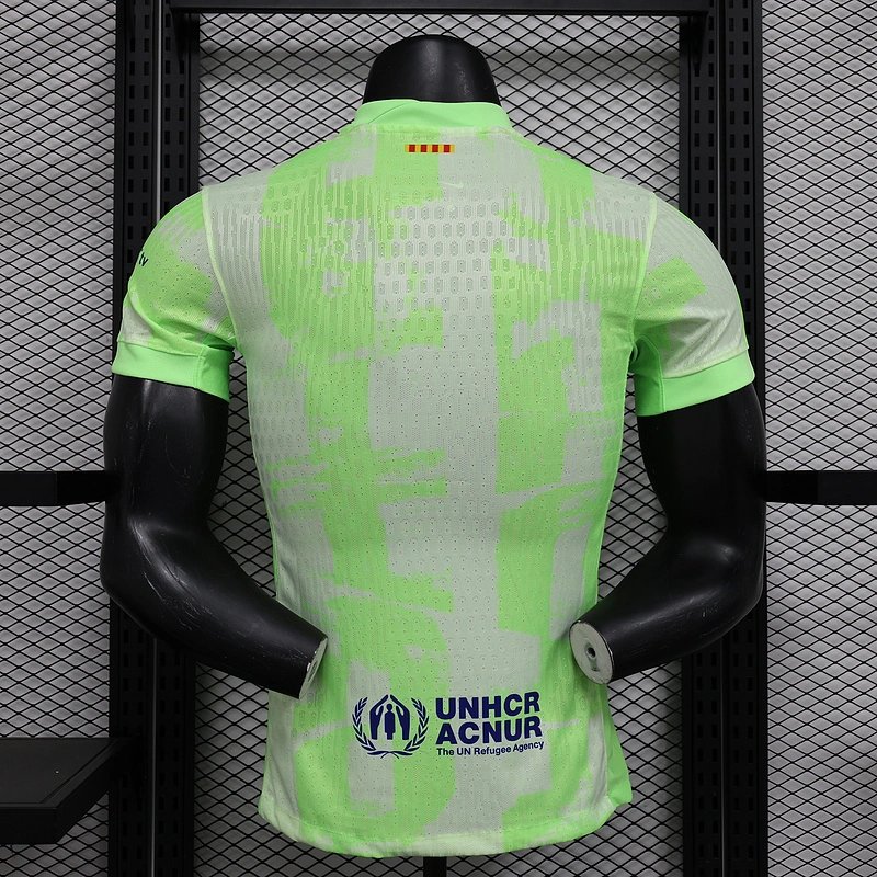 Authentic Soccer Jersey Barcelona Third Away Shirt 2024/25 Spotify Logo Without Text