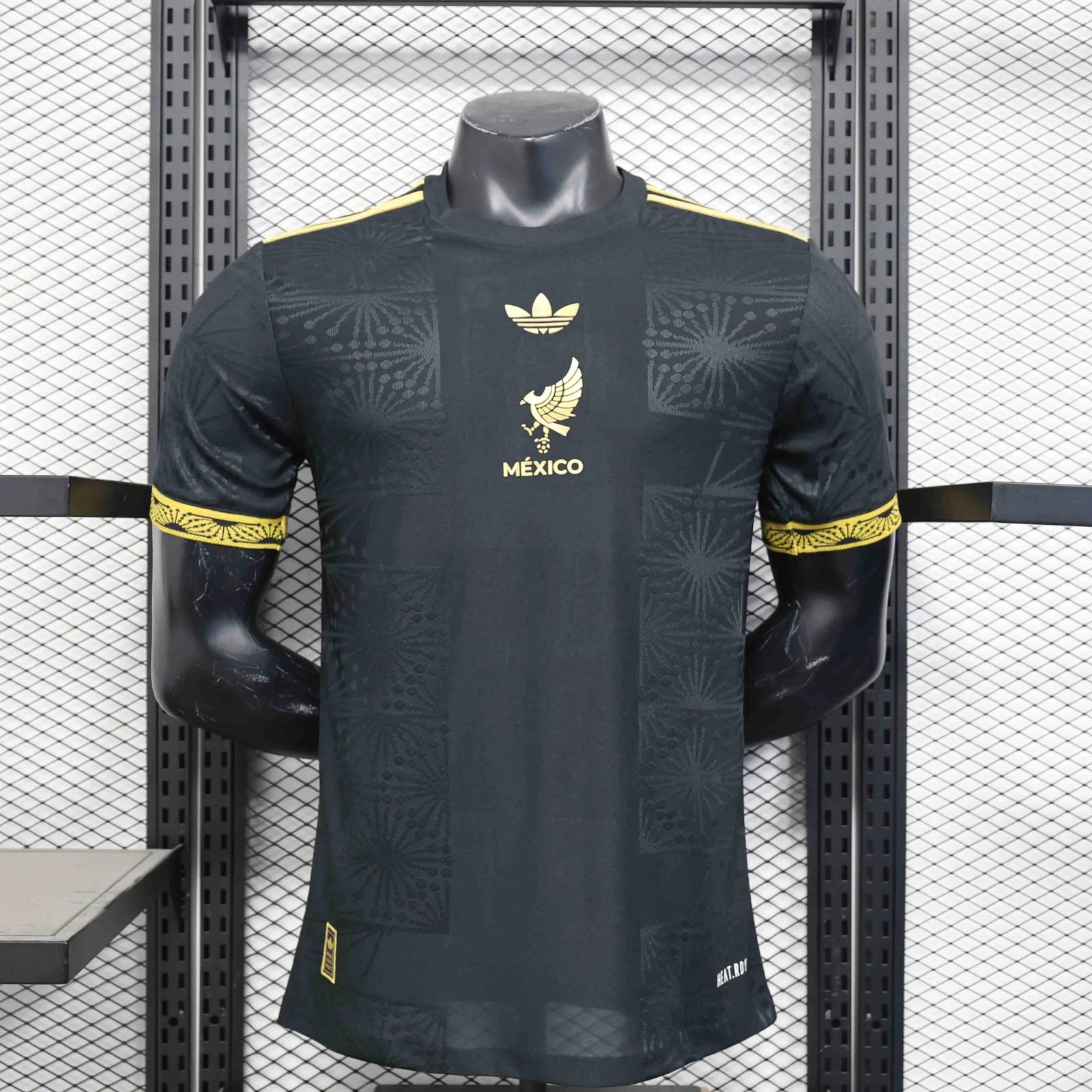 Mexico Authentic Gold Cup Black Special Soccer Jersey 2025
